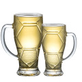 600ml 400ml Football Beer Mug Gift Draft Beer Mug Large Water Glass Transparent Glass